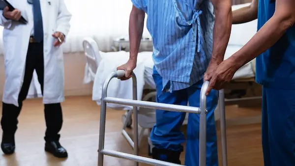 Rehabilitation setting representing catastrophic injury recovery to represent evidence a catastrophic injury lawyer would use in a case.
